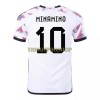 Original Fußballtrikot Japan MINAMINO 10 Auswärtstrikot WM 2022 Für Herren